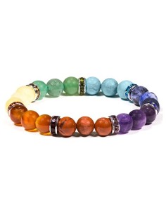 Bracelet 7 Chakras Femme