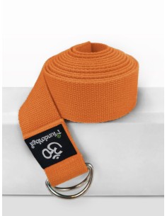 Cotton D-ring Yoga Belt - Yoga Belts - MundoYoga Yoga Shop Specializing in Yoga