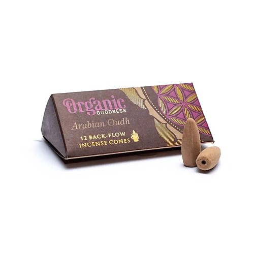 Reflux Kegel "Organic" - Arabisches Oud - Räucherkegel und Reflux Räuchergefäße - MundoYoga Yoga Shop, spezialisiert auf Yoga