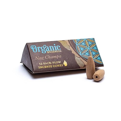 Reflux-Kegel "Organic" - Nag Champa - Räucherkegel und Reflux Räuchergefäße - MundoYoga Yoga Shop, spezialisiert auf Yoga