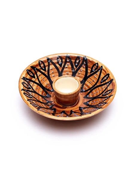 Artisan Palo Santo Sticks Holder Gift Set, Smudge Bowl, Hand-Crafted  Peruvian Pottery Set 