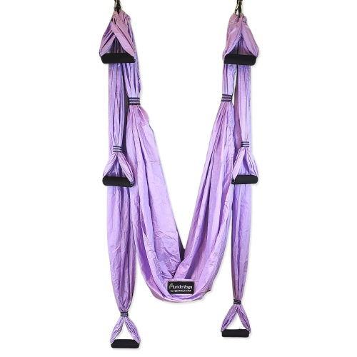 Balancelle AeroYoga - MAUVE - Unicolore - MundoYoga Boutique de yoga spécialisée dans le yoga