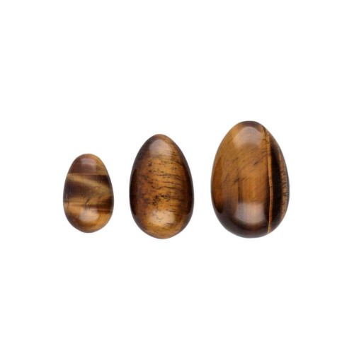 Yoni Eggs - Tiger’s Eye - Boost Your Intimate Energy - MundoYoga Yoga Shop Specializing in Yoga