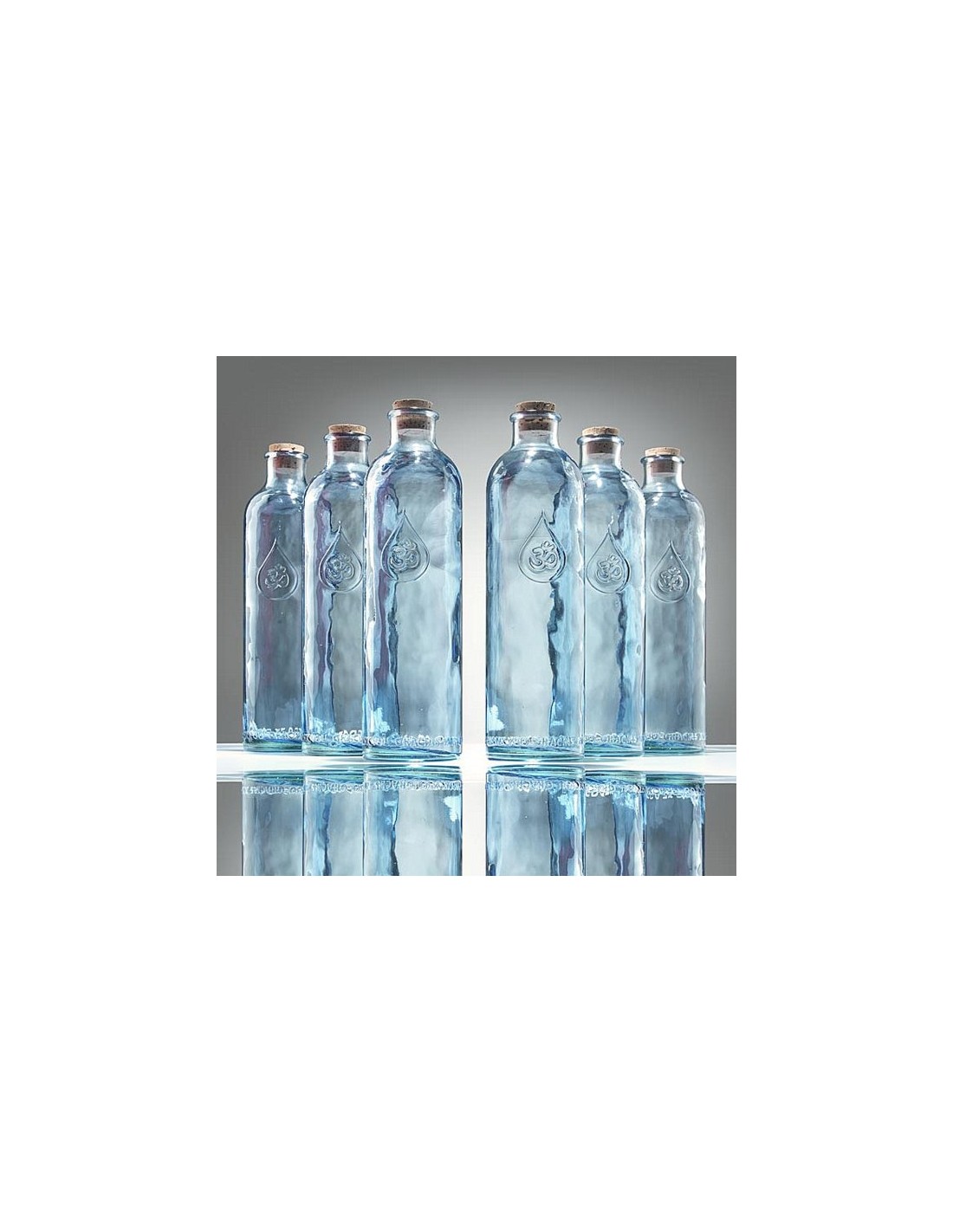 Botella Vidrio Reciclado Om Water Gratitude 1,2 Litros con Ofertas